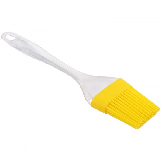 Large Silicone Spatula and Pastry Brush Combo Set for Cake Mixer, Decorating, Cooking, Baking and Glazing, Random Color