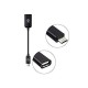 V8 OTG Cable for OTG Adapter Cable | OTG Cable Adapter | OTG Data Cable | OTG USB Cable | OTG Charger Cable | Micro USB Male to USB Female OTG Cable