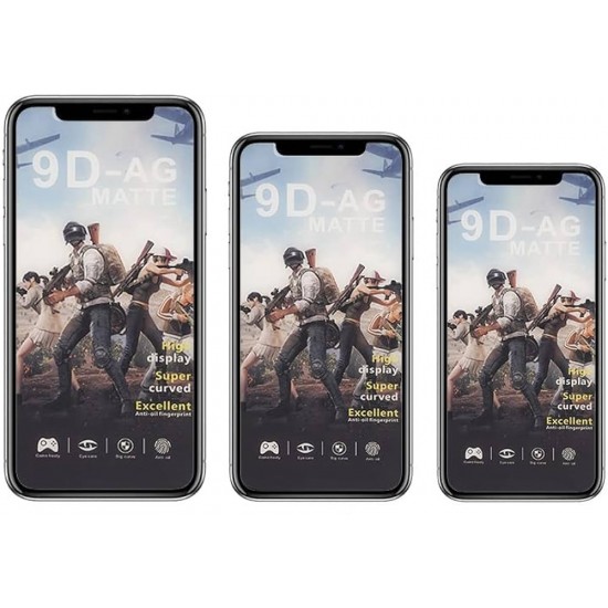 9D AG Matte Tempered Glass