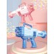 32 Hole Electric Gatling Bubble Gun for Kids with Soap Solution Indoor and Outdoor Toys for Toddlers Bubble Launcher Machine for Girls and Boys