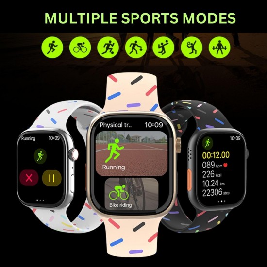 T20 PROMAX Bluetooth Calling Smartwatch Big 2.09” Infinity Display